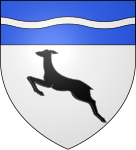 Blason ville fr Saint-Denis-de-l'Hôtel (Loiret)